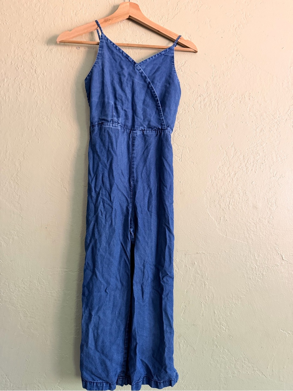 Habitual Blue Denim Jumpsuit Girls Romper